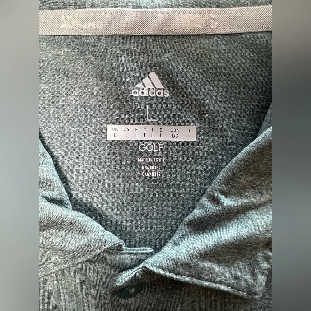 ADIDAS GOLF | ULTIMATE 2.0 SOLID MENS POLO SHIRT. Size: L.